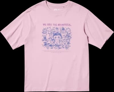 Pop Mart Labubu x Uniqlo UT Graphic Tee - Size L