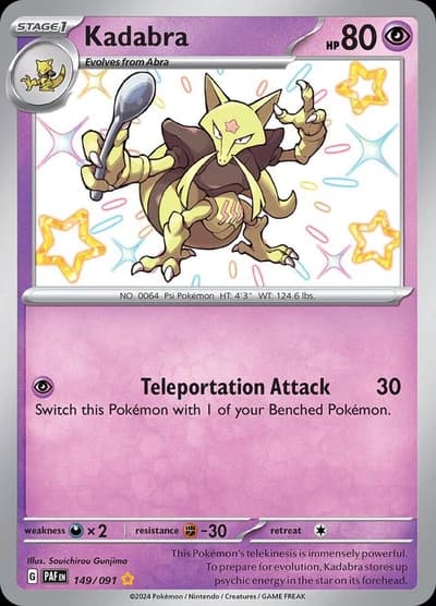 Kadabra - Pokemon SV_ Paldean Fates