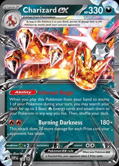 Charizard ex #196 Scarlet & Violet Promo Cards