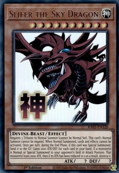 Slifer the Sky Dragon (Rarity Collection 5 Ultra Rare)