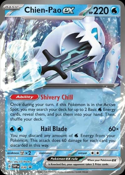 Chien-Pao ex #030 Scarlet & Violet Promo Cards