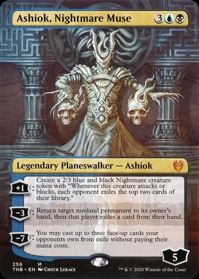 Ashiok, Nightmare Muse (Theros Beyond Death Borderless Mythic)