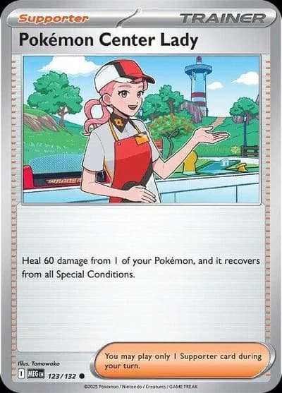 Pokemon Center Lady - Mega Evolution