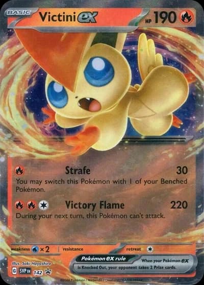 Victini ex #142 Scarlet & Violet Promo Cards