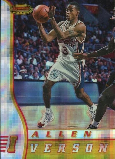 Allen Iverson 1996-97 Bowman's Best Rookie #R1