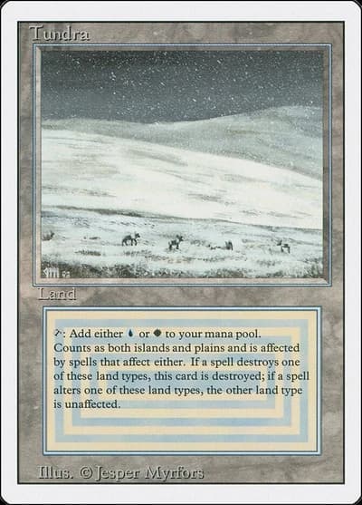 Tundra - Revised Edition (3ED) - Original Dual Land