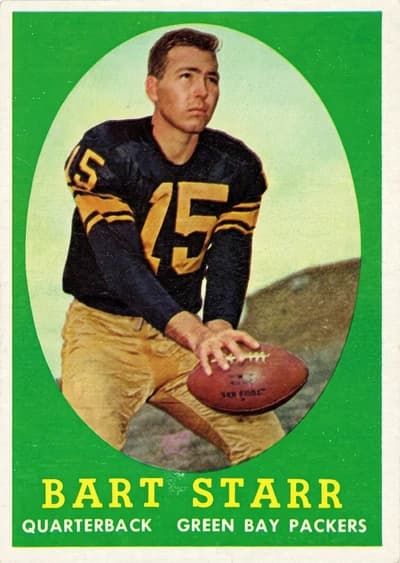 Bart Starr 1958 Topps #66 Near Mint