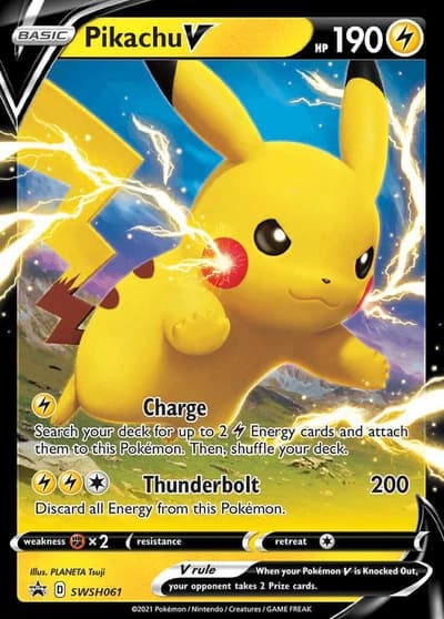 Pikachu V SWSH061 Promo