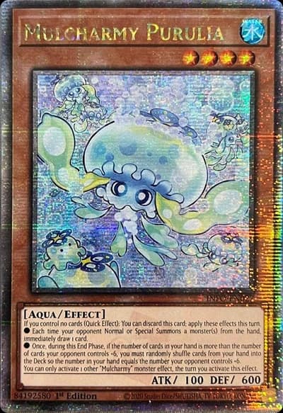 Mulcharmy Purulia (The Infinite Forbidden INFO-EN027 Quarter Century Secret Rare)
