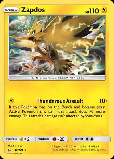 Zapdos (SM Team Up 40/181)