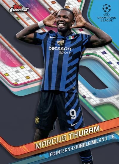 Marcus Thuram - 2024-25 Topps Finest UEFA Club Competitions - Inter Milan #4