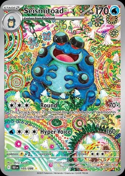 Seismitoad 105/086
