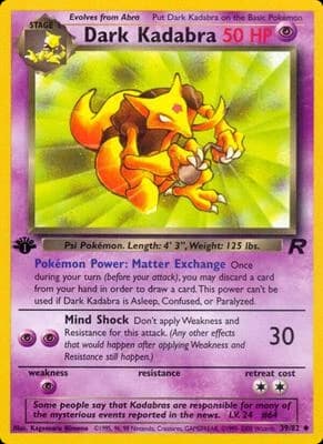 Dark Kadabra (Team Rocket 39/82)