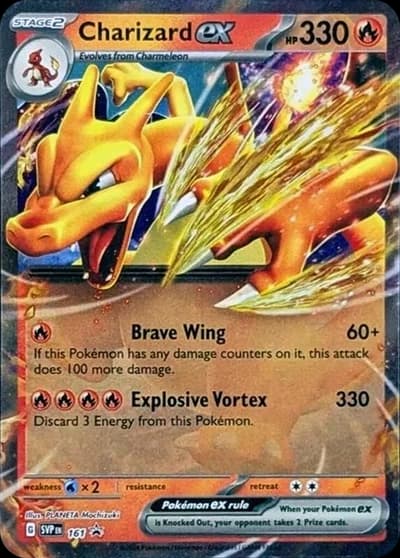 Charizard ex #161 Scarlet & Violet Promo Cards