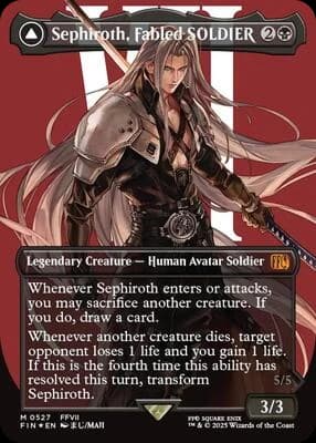 Sephiroth, Fabled SOLDIER (Borderless Surge Foil)