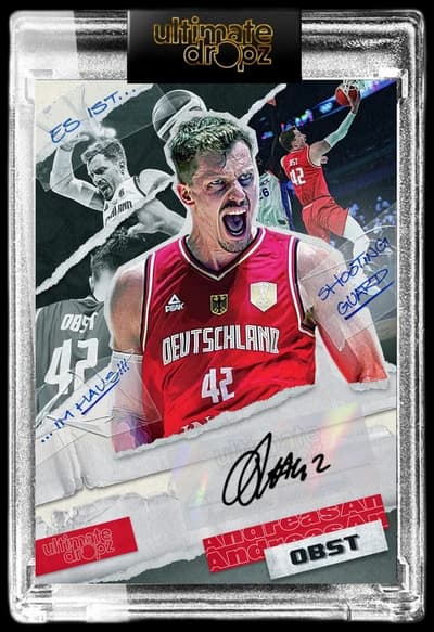 Andreas Obst - Taped Poster - On-Sticker Signature - DBB - #/20