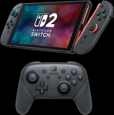 Switch 2 + Mario Kart World, Pro Controller, and MightySkins Code