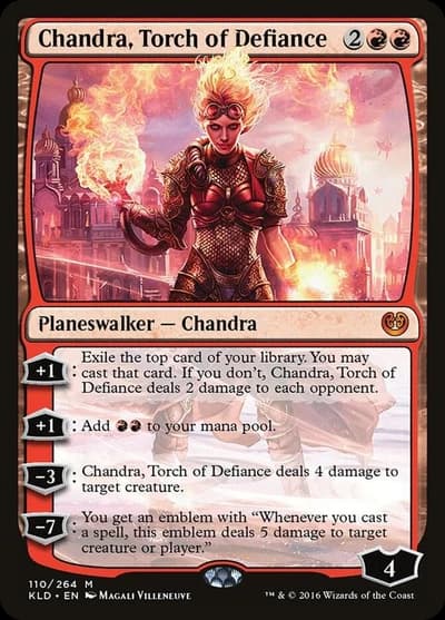 Chandra, Torch of Defiance (Kaladesh Mythic)