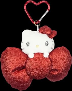 Hello Kitty 50th Anniv. Red Mascot Metallic Bow Series