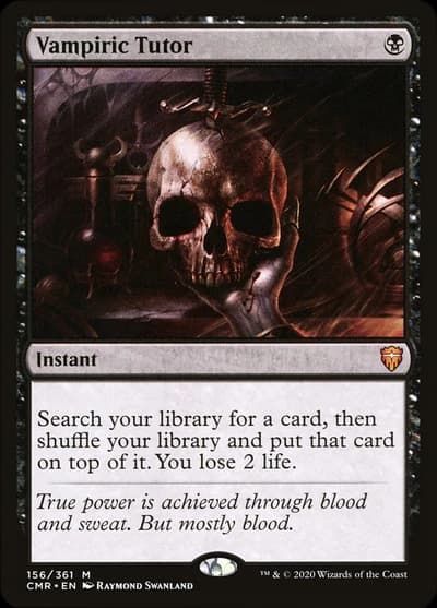 Commander Legends (CMR) - Vampiric Tutor - Instant #156
