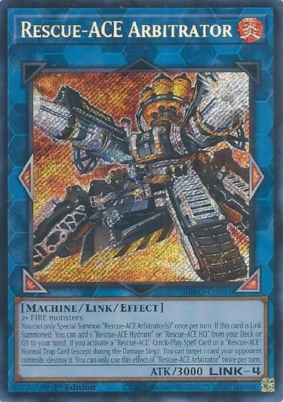 Rescue-ACE Arbitrator (BPRO-EN051) - Secret Rare