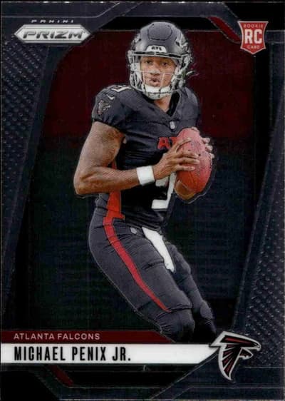 2024 Panini Prizm Football Michael Penix Jr. RC Base #378 (Atlanta Falcons)