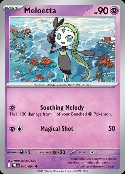 Meloetta - Phantasmal Flames