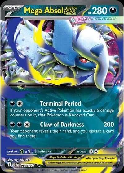 Mega Absol ex - 086/132