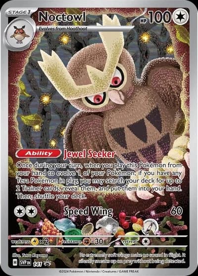 Noctowl #141 Scarlet & Violet Promo Cards
