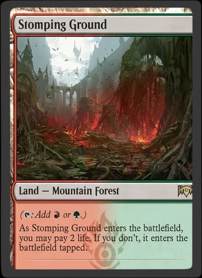Ravnica Allegiance (RNA) - Stomping Ground - Shock Land