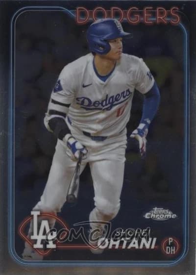 2024 Topps Chrome Baseball - Base #1.1 Shohei Ohtani (Los Angeles Dodgers)