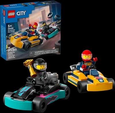 LEGO City Go-Karts and Race Drivers