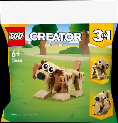 LEGO Creator 3-in-1 Gift Animals (Dog, Bear & Squirrel)