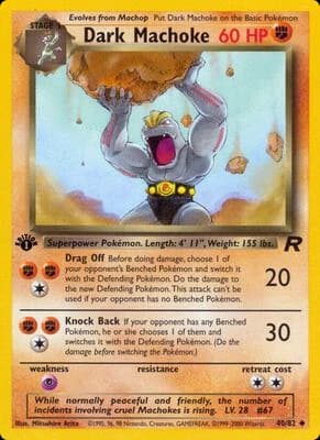 Dark Machoke (Team Rocket 40/82)