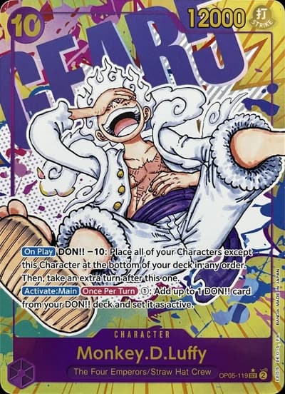 Monkey D. Luffy (Alternate Art OP05-119)