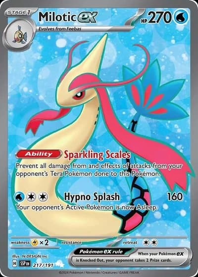Milotic ex - Surging Sparks (Ultra Rare)