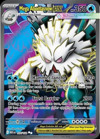 Mega Abomasnow ex - 157/132