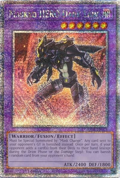 Masked HERO Dark Law (Quarter Century Secret Rare) - RA01-EN025