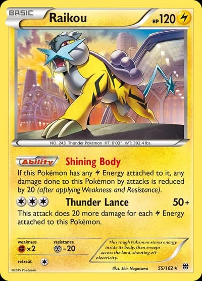 Raikou (XY BREAKthrough 55/162)