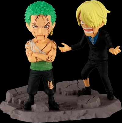 Banpresto One Piece Zoro & Sanji Log Stories WCF Figure