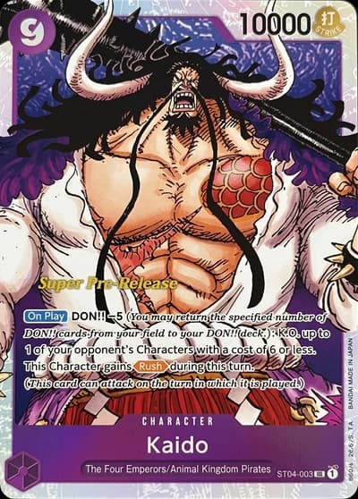 Kaido (Super Pre-Release)
