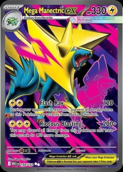 Mega Manectric ex - 158/132