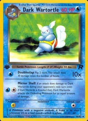 Dark Wartortle (Team Rocket 46/82)