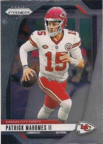 2024 Panini Prizm Football Patrick Mahomes Lazer Prizm #138 (Kansas City Chiefs)