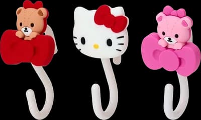 Hello Kitty OSHI Grid System S-Hook Set of 3