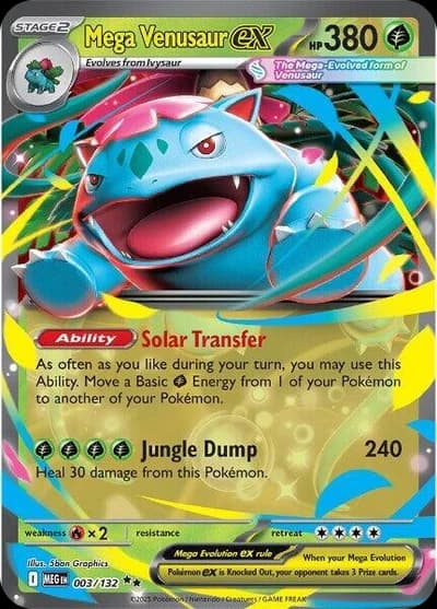 Mega Venusaur ex - 003/132