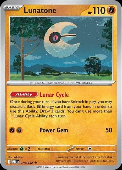 Lunatone - Mega Evolution