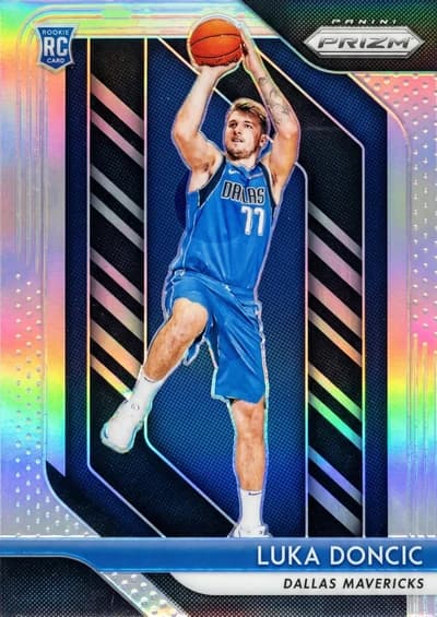 Luka Doncic 2018-19 Panini Prizm Silver #280 RC PSA 9