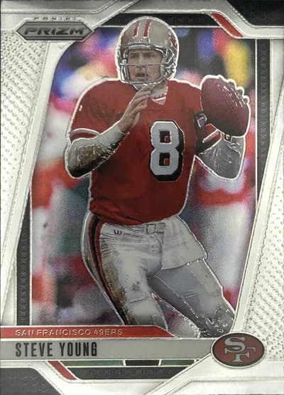 2024 Panini Prizm Football Steve Young Base #256 (San Francisco 49ers)