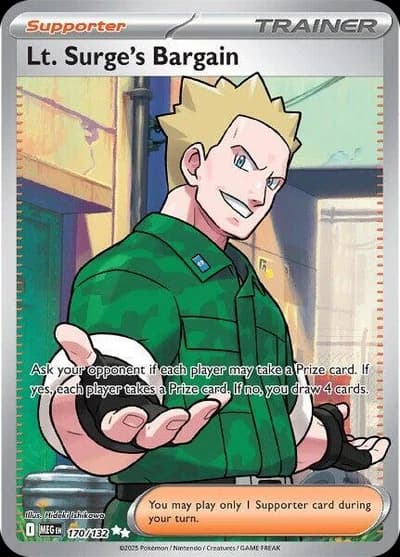 Lt. Surge's Bargain - 170/132